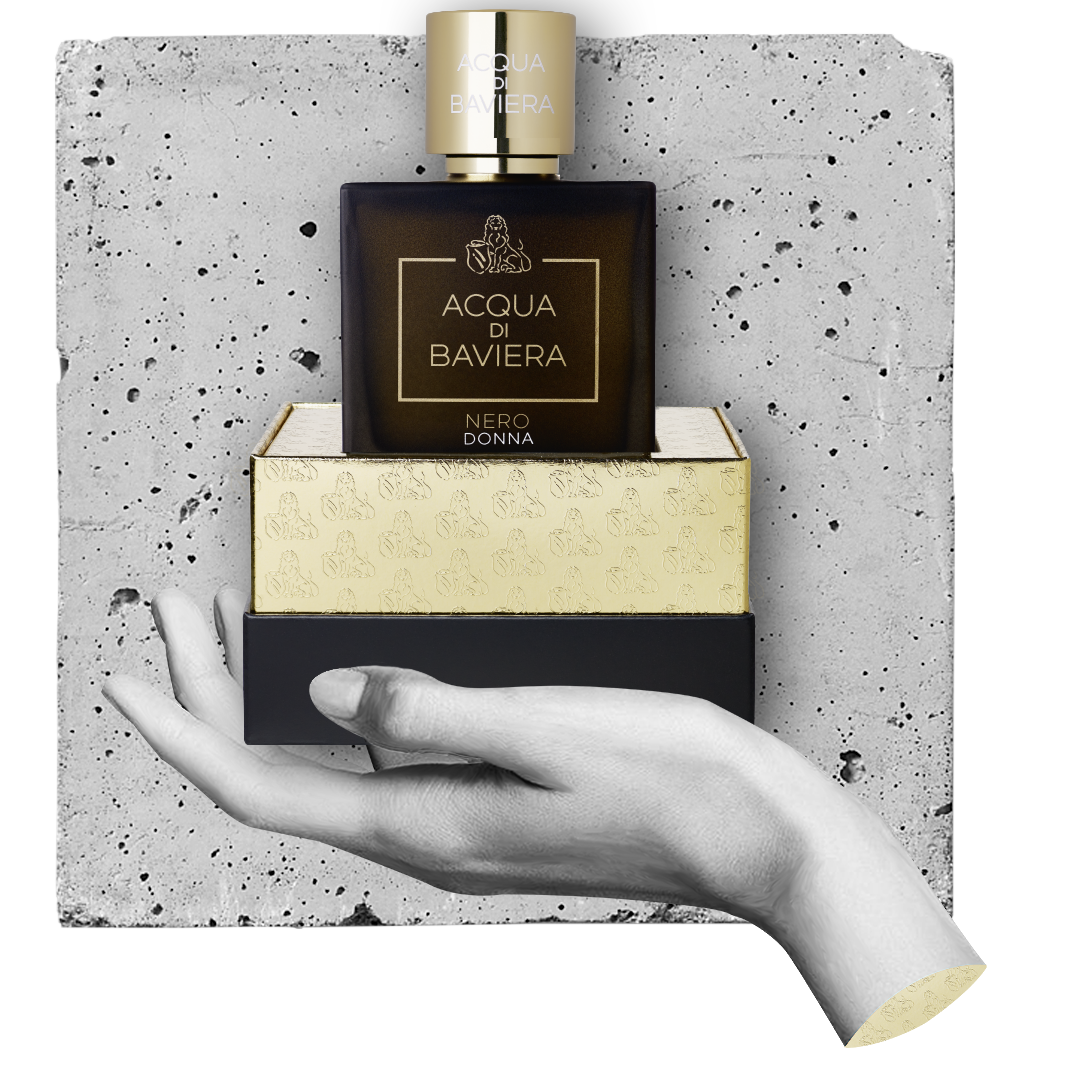 Grafikdesign für Acqua di Baviera Parfum Packaging, Kreativstudio München Ulrike Hostehradsky