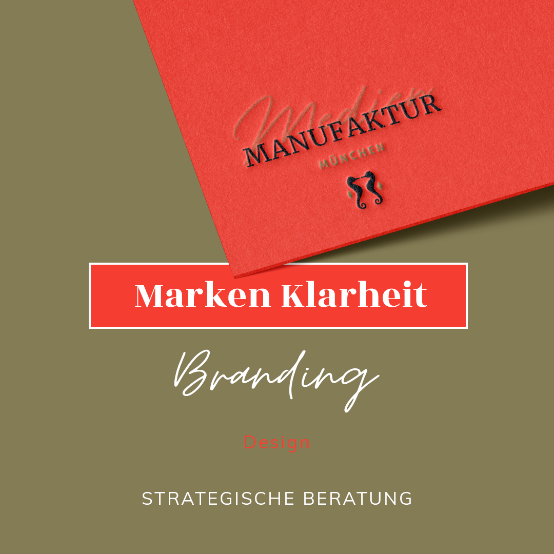 Produktbild der MedienMANUFAKTUR im KREATIVSTUDIO München für Marken Klarheit im Branding Design
