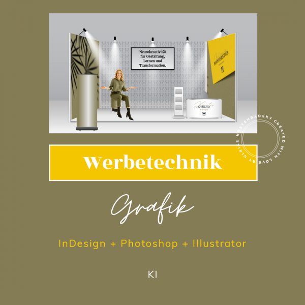 Produktbild für Grafik Design Training im Bereich Werbetechnik der WissensMANUFAKTUR im KREATIVSTUDIO München