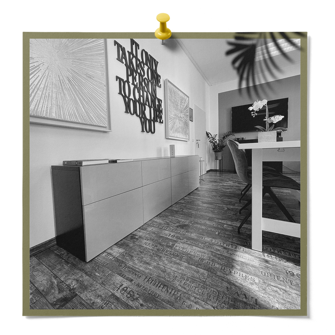 Seminarraum im MTC München für kreative Trainings im KREATIVSTUDIO München