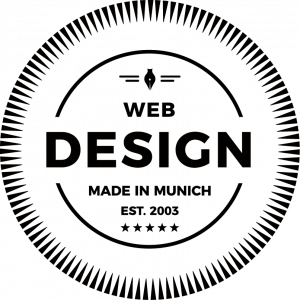 Badge für Webdesign mit Auszeichnung Superior Quality aus dem KREATIVSTUDIO München